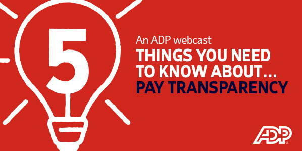 5 Things you need to know about...Pay tranparency
